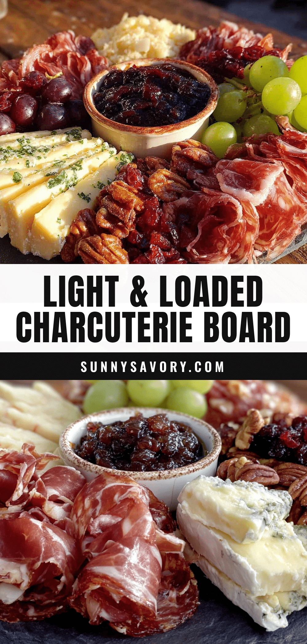 light and loaded charcuterie board for two recipe