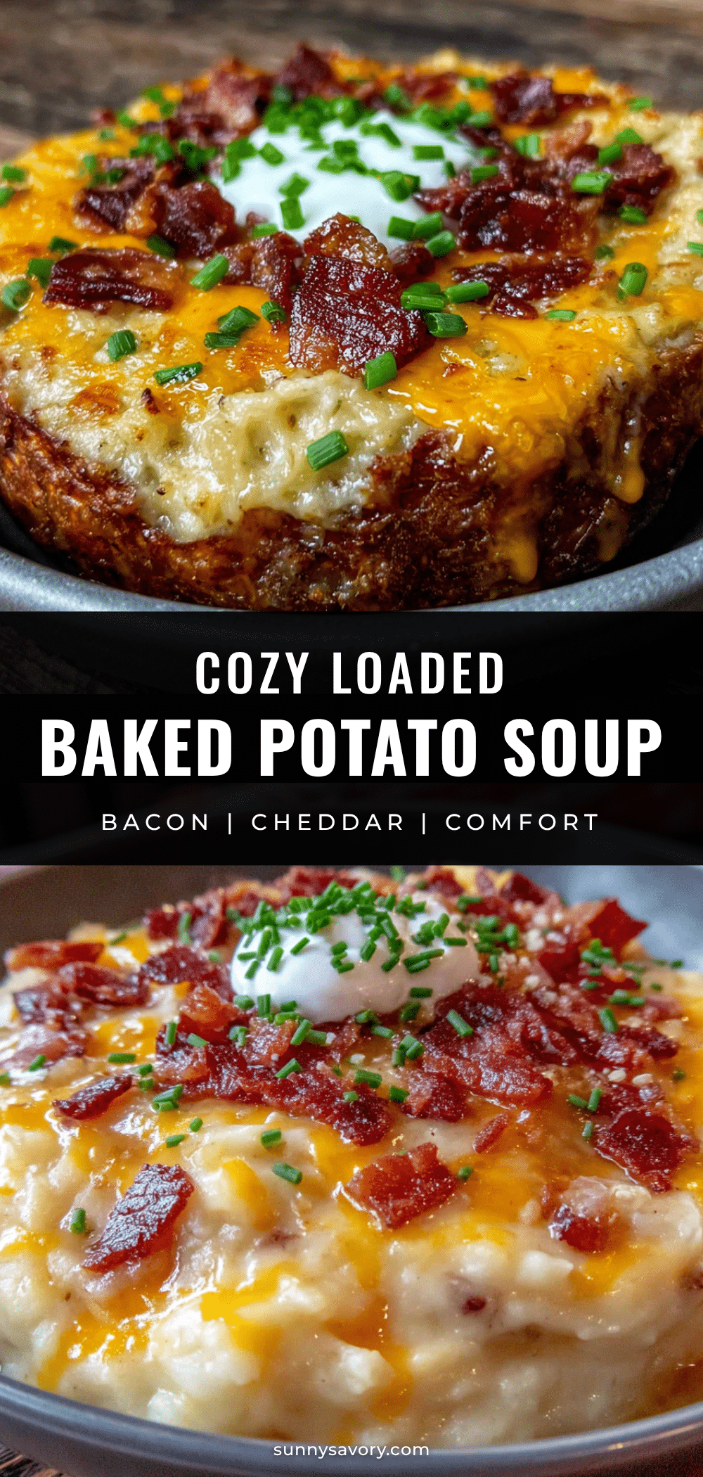 loaded baked potato soup recipe
