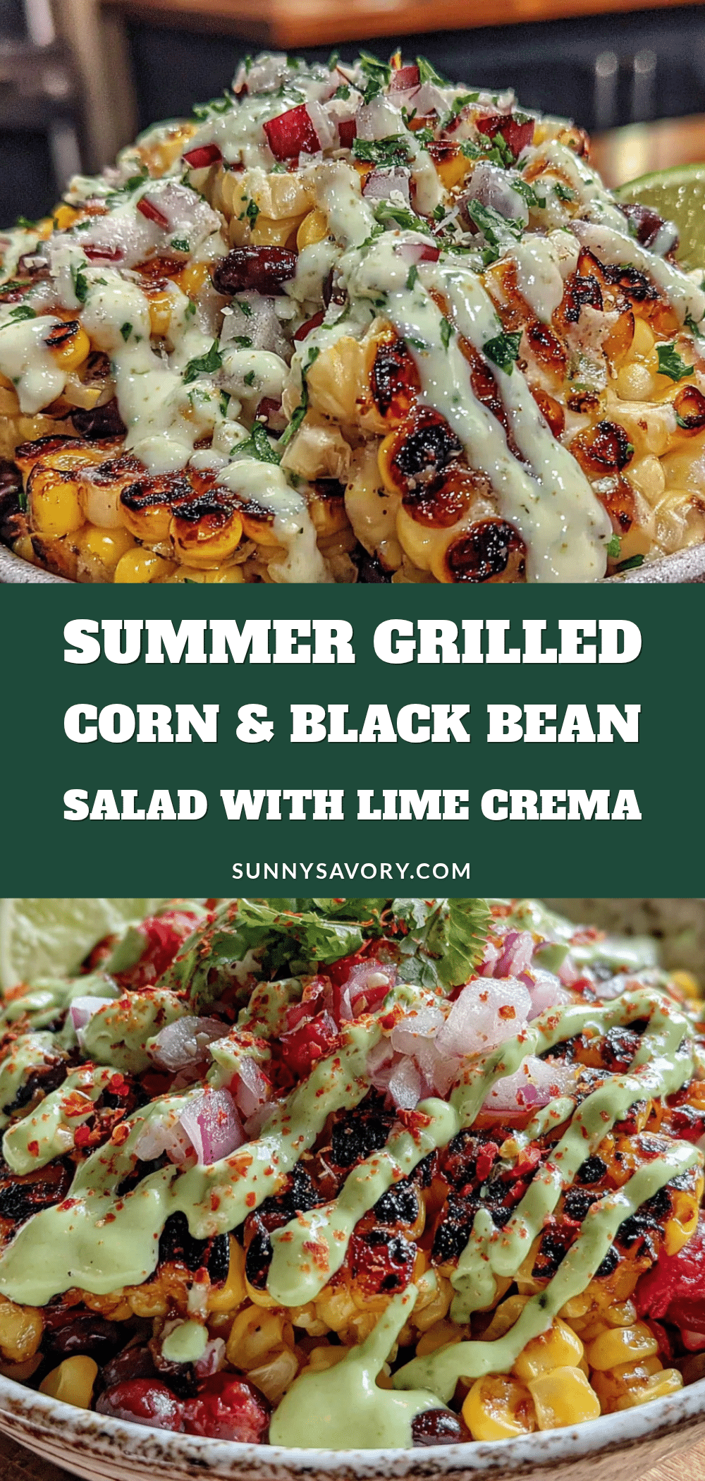 summer grilled corn and black bean salad recipe