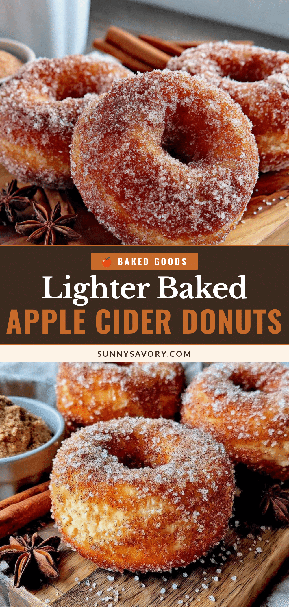 Baked apple cider donuts recipe