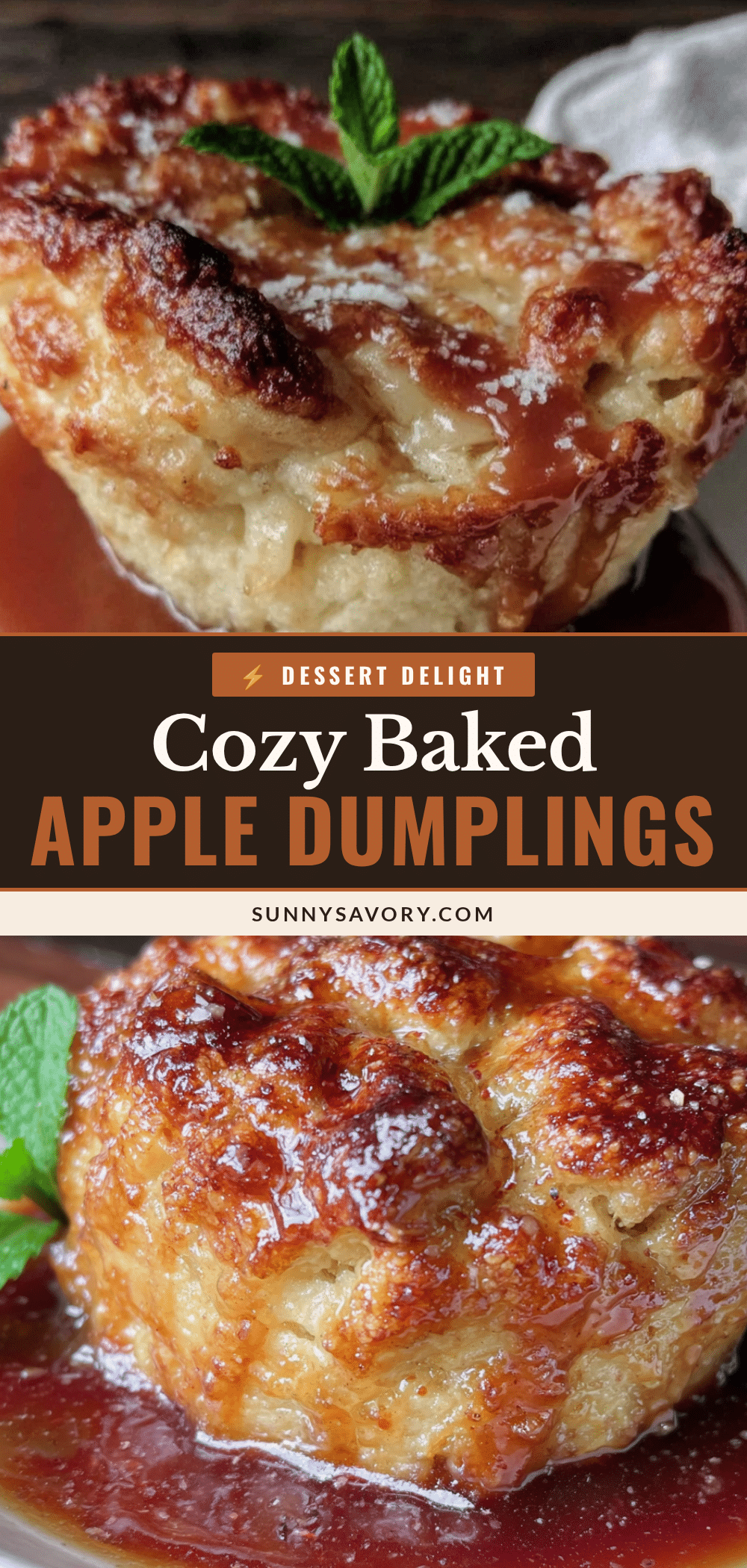 baked apple dumplings recipe
