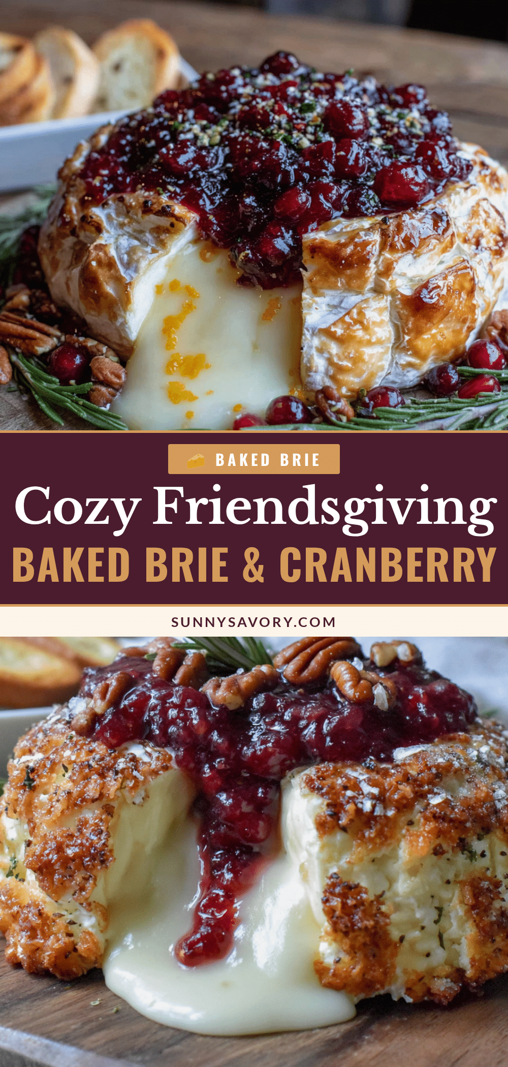 baked brie with cranberry compote recipe