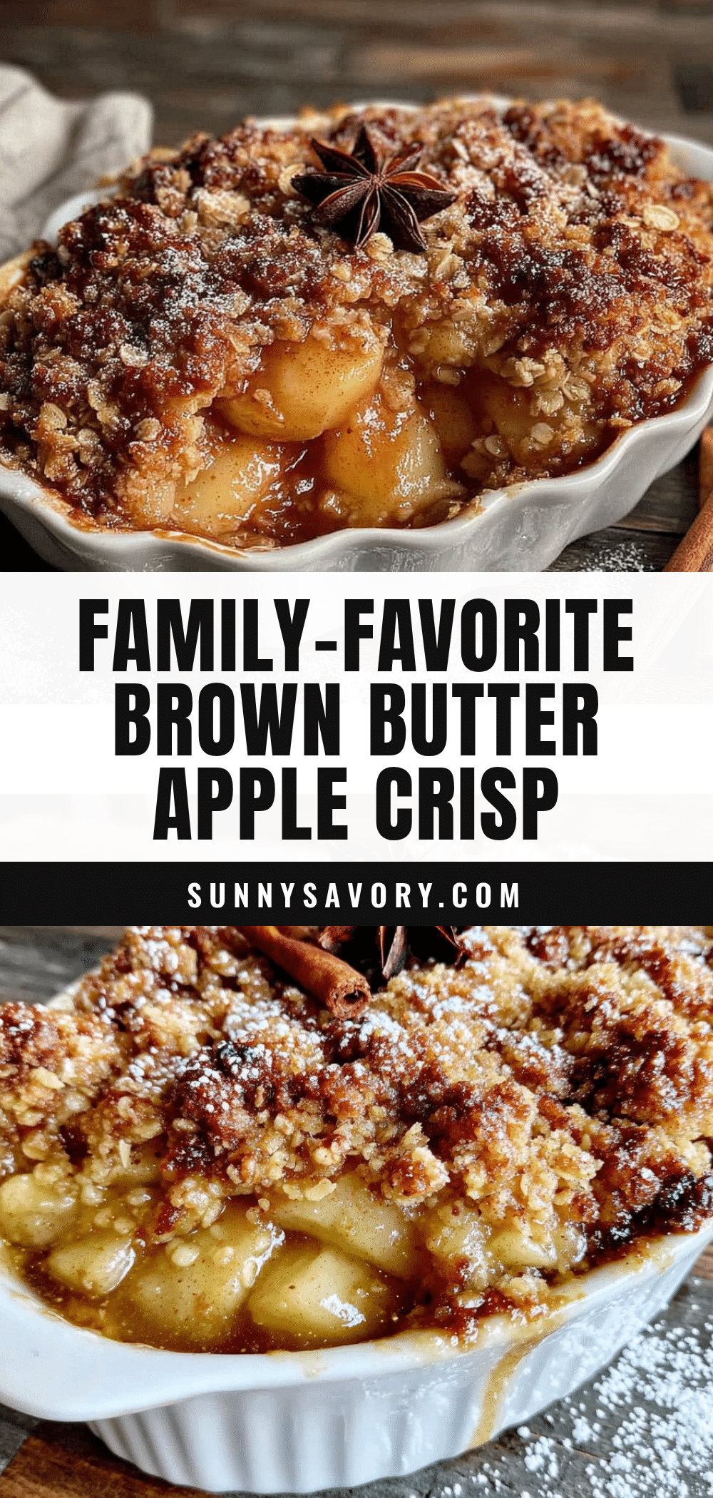 brown butter apple crisp recipe