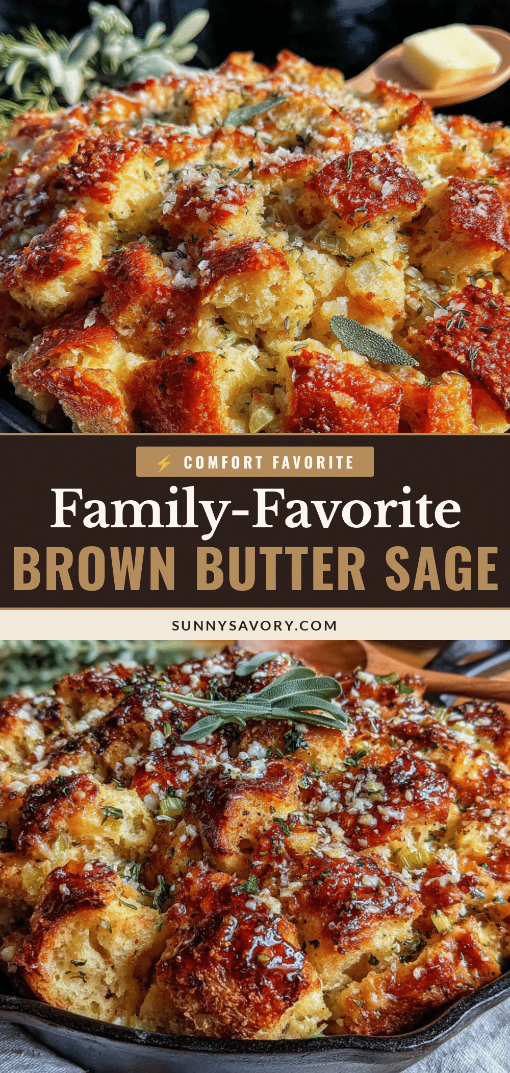 brown butter sage stuffing recipe
