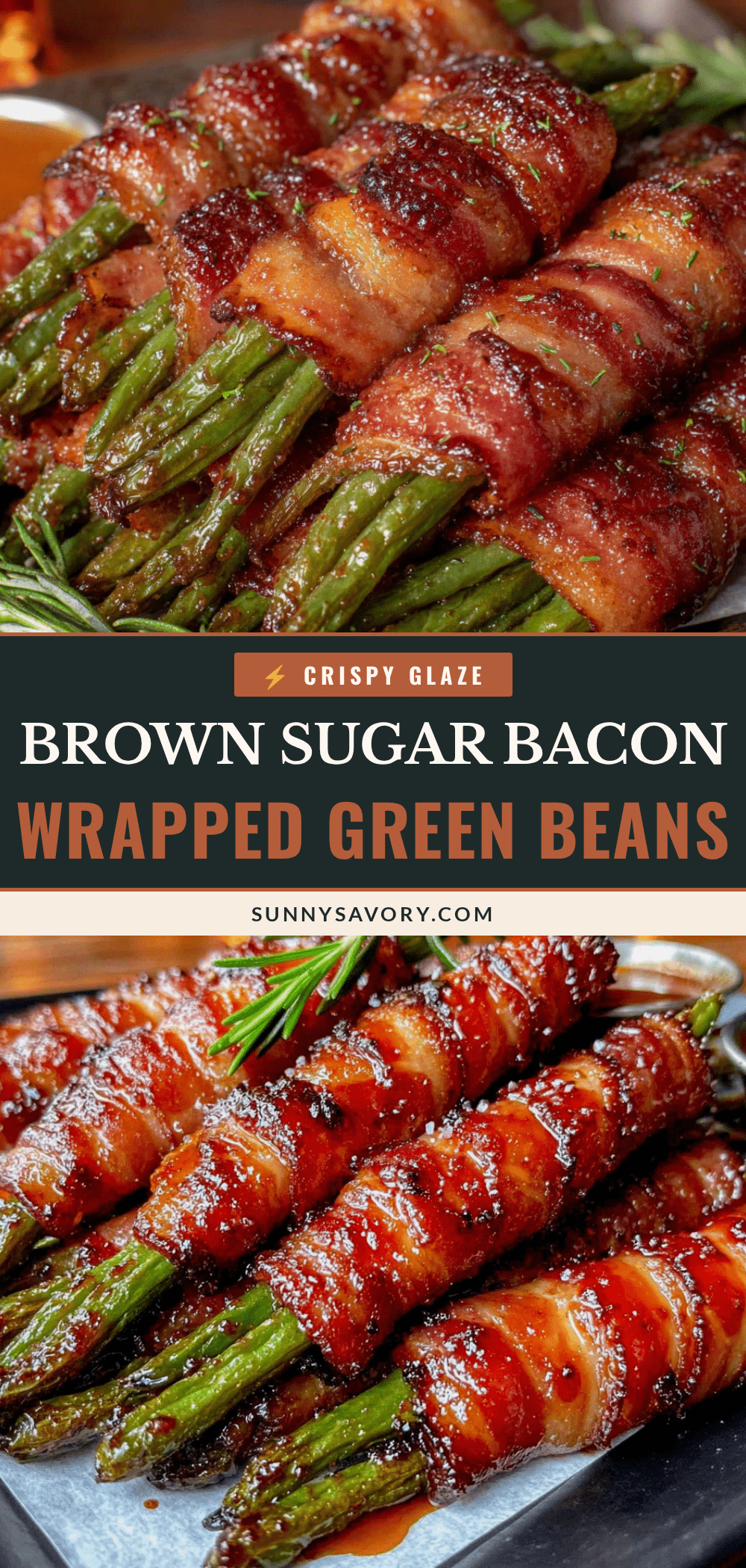 brown sugar bacon wrapped green beans recipe