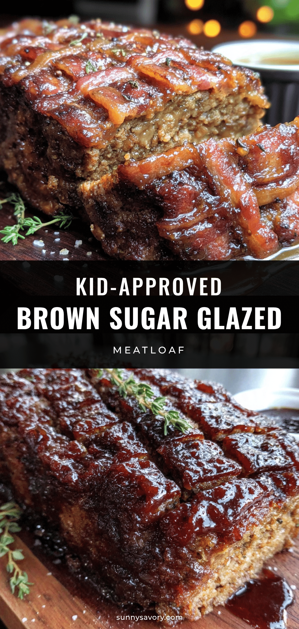 brown sugar glazed meatloaf recipe