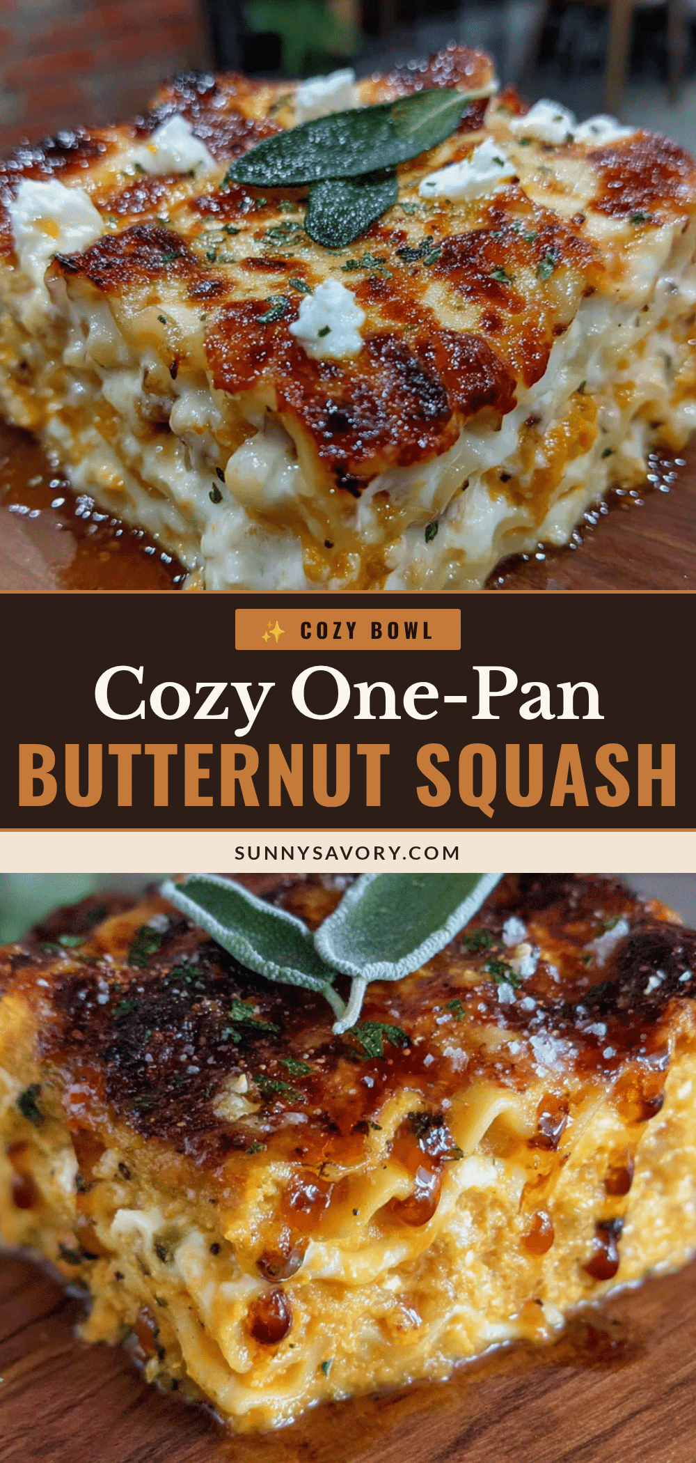 butternut squash lasagna recipe