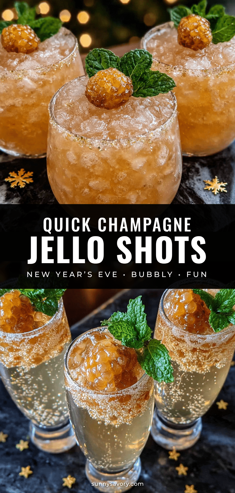 champagne jello shots recipe