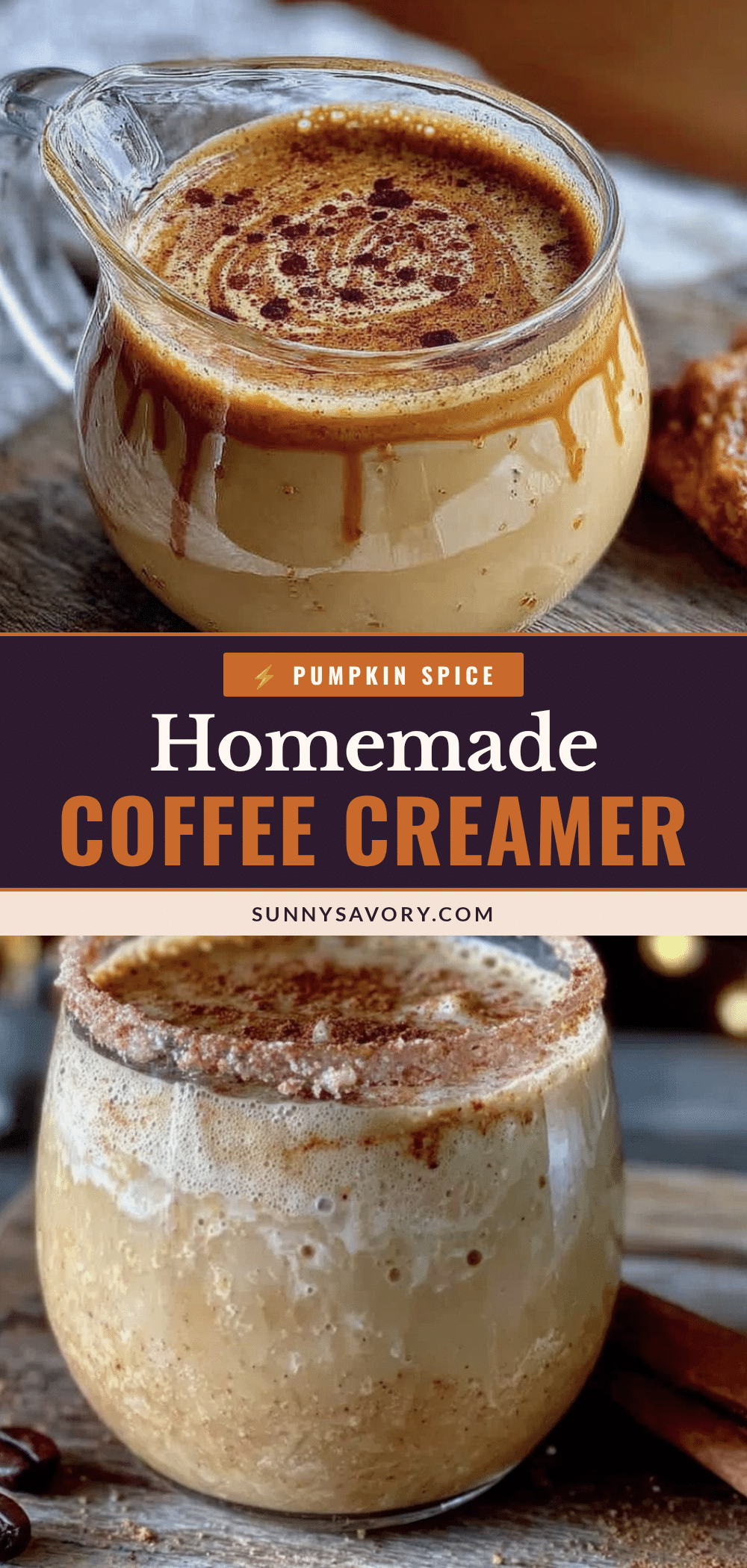 homemade pumpkin spice coffee creamer recipe