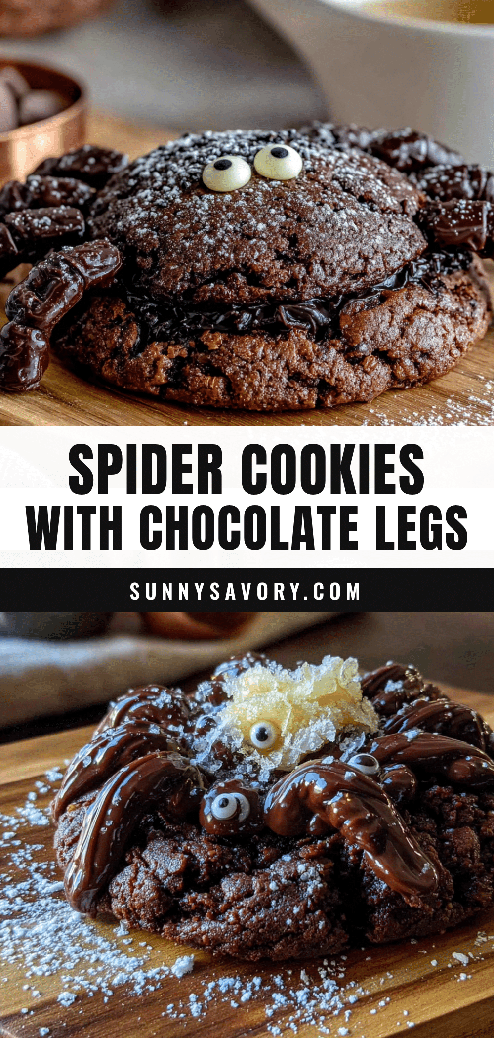 lightened-up spider cookies recipe