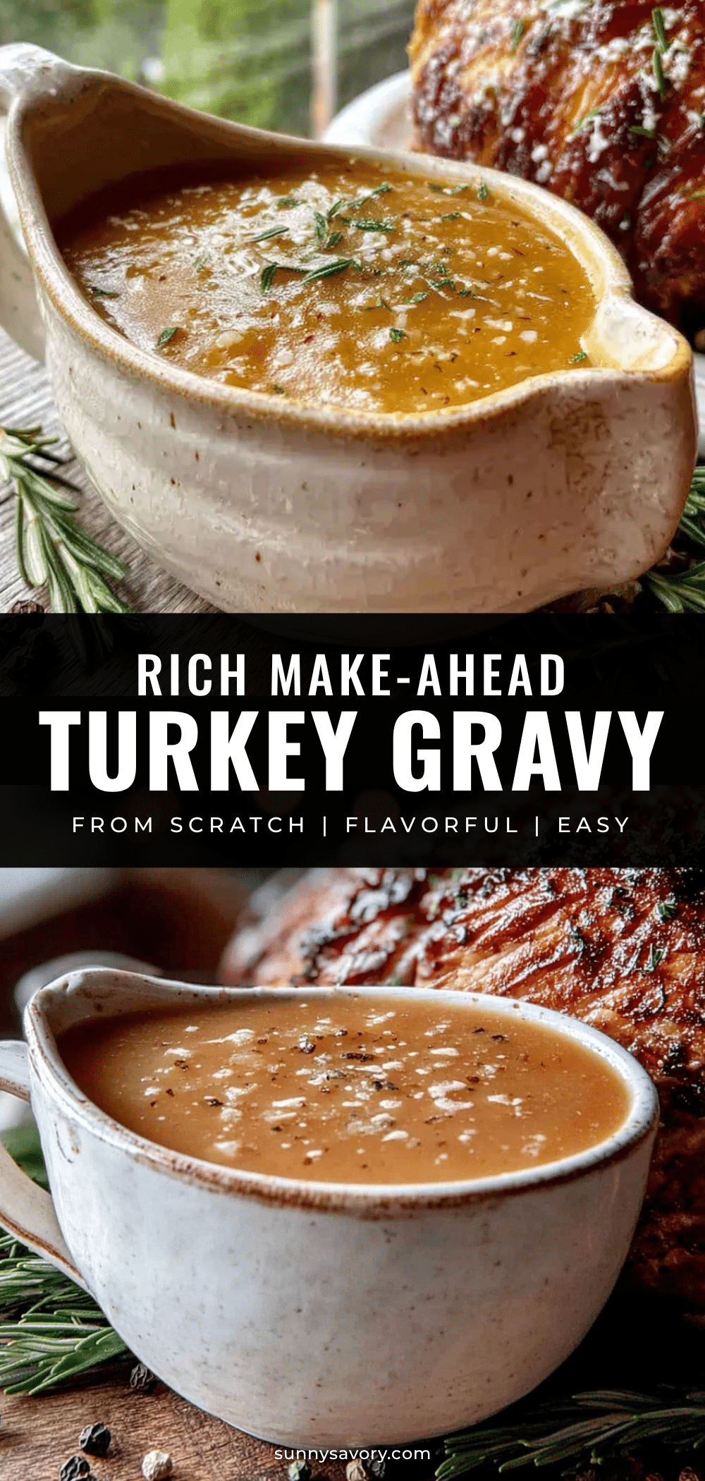 make-ahead turkey gravy recipe