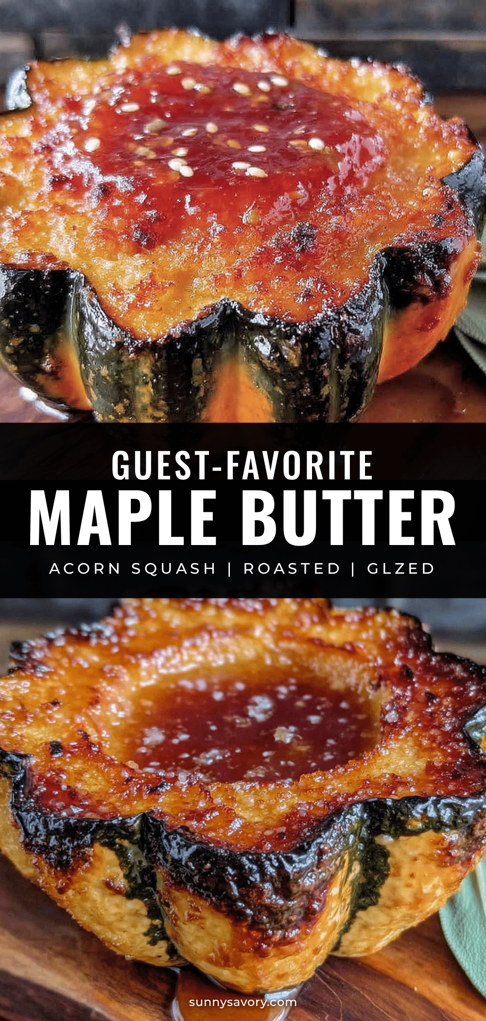 maple butter acorn squash recipe