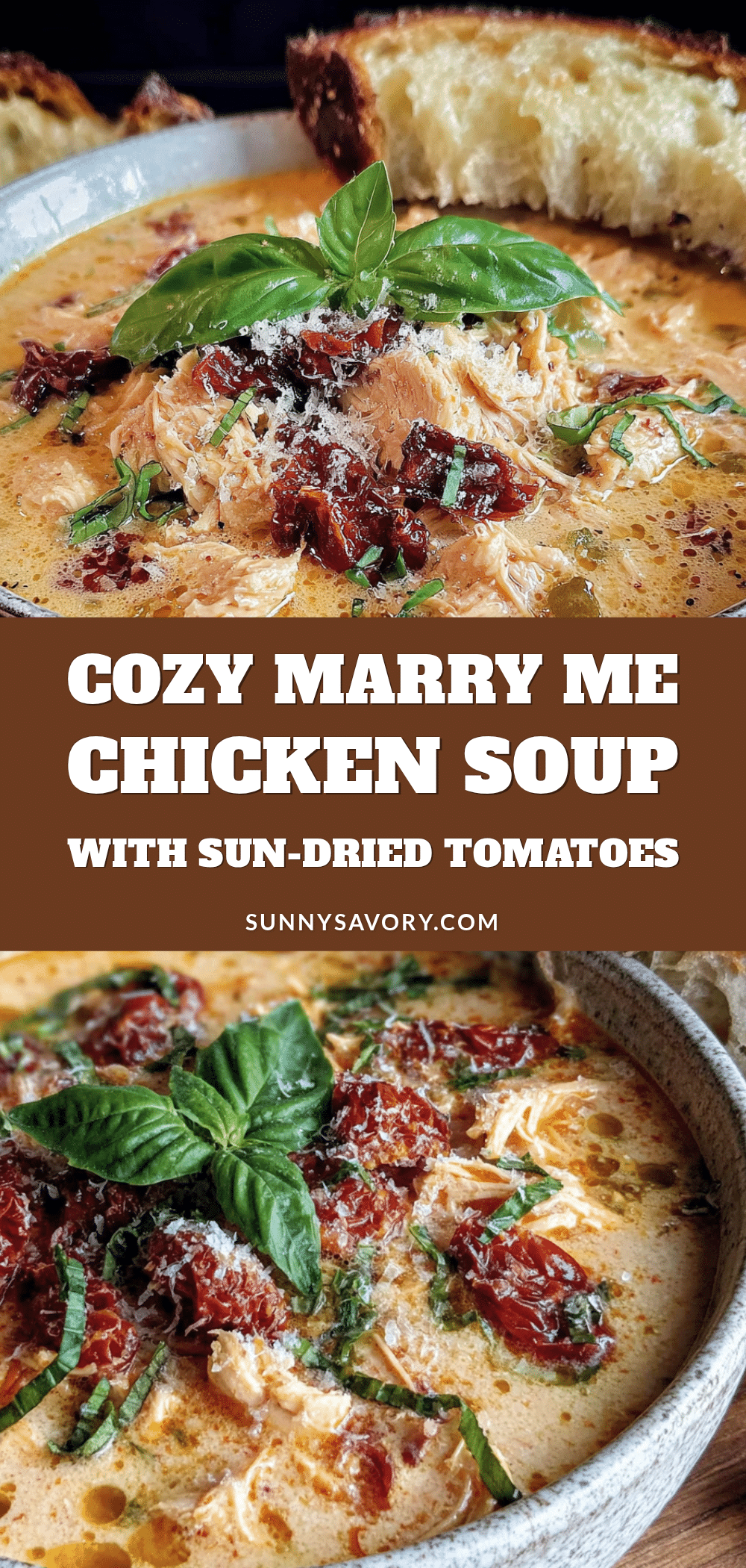 marry me chicken soup with sun-dried tomatoes recipe