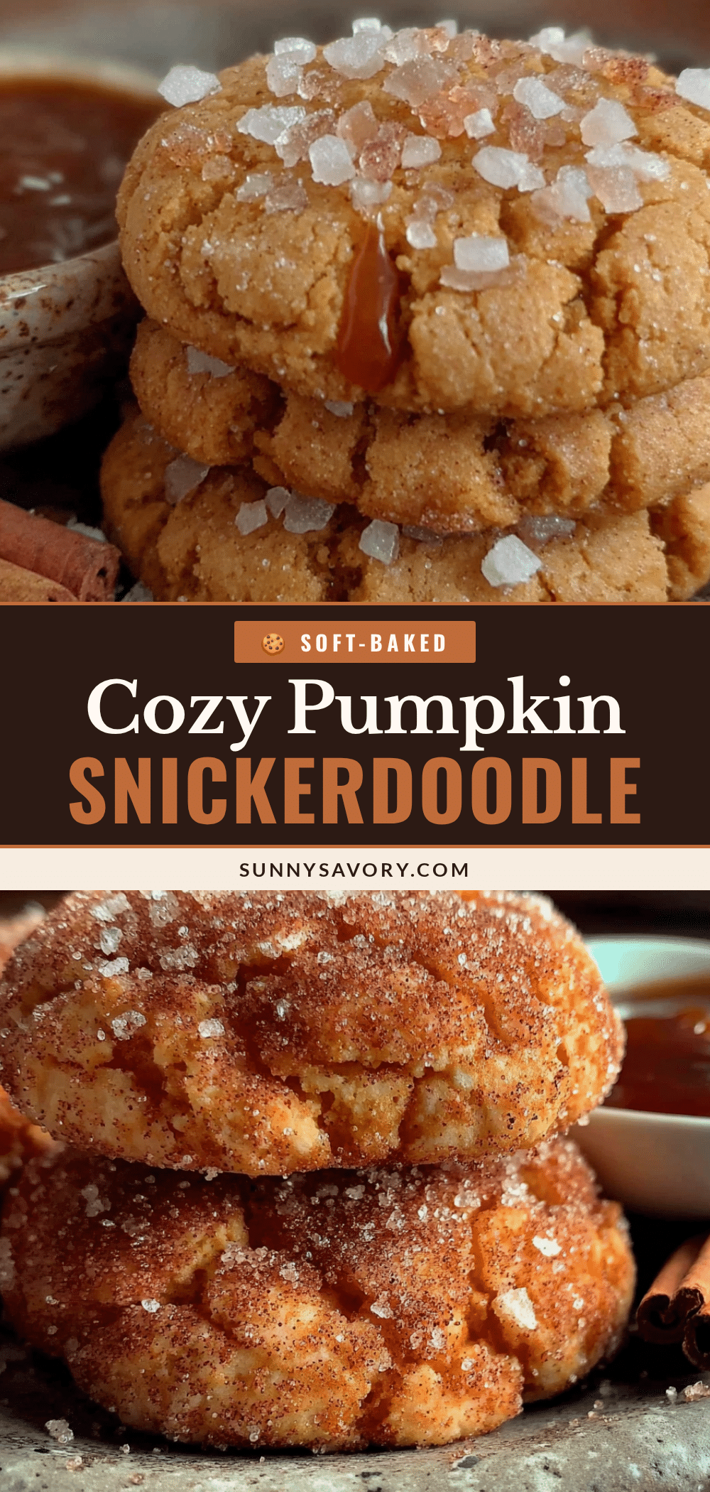 pumpkin snickerdoodle cookies recipe