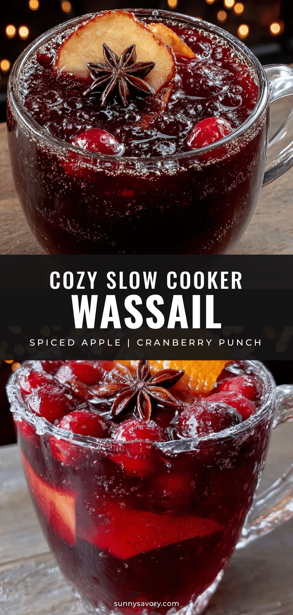 slow cooker wassail recipe