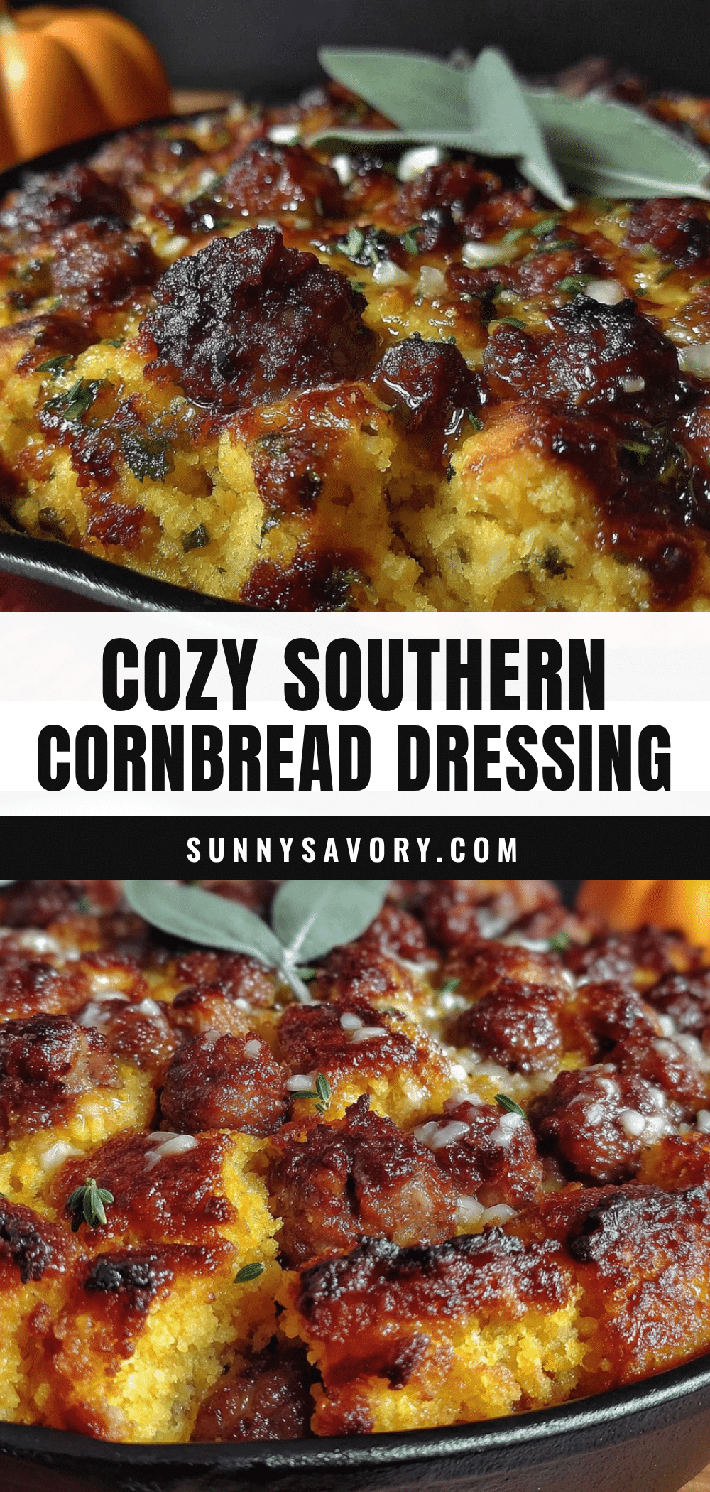 Southern cornbread dressing with sausage recipe