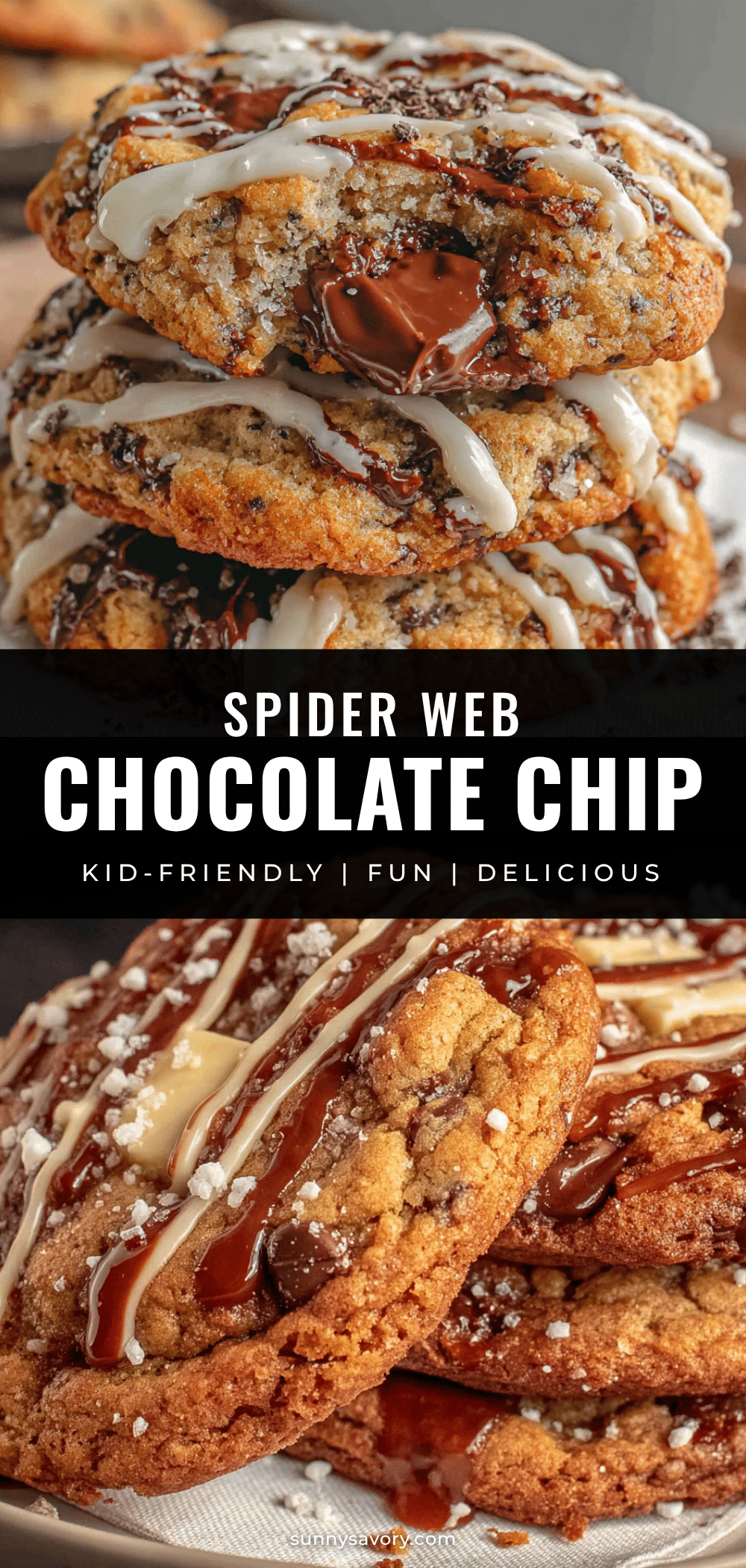 spider web chocolate chip cookies recipe