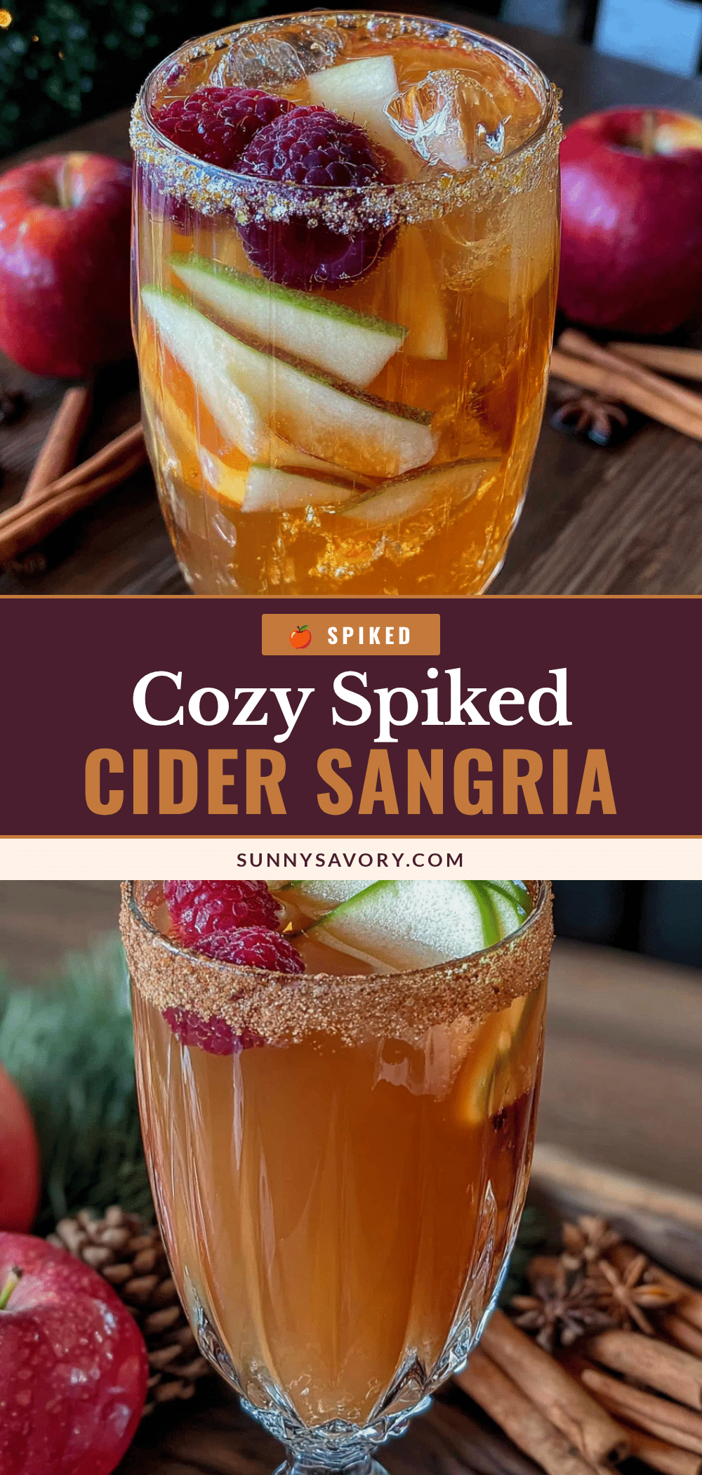 spiked apple cider sangria recipe