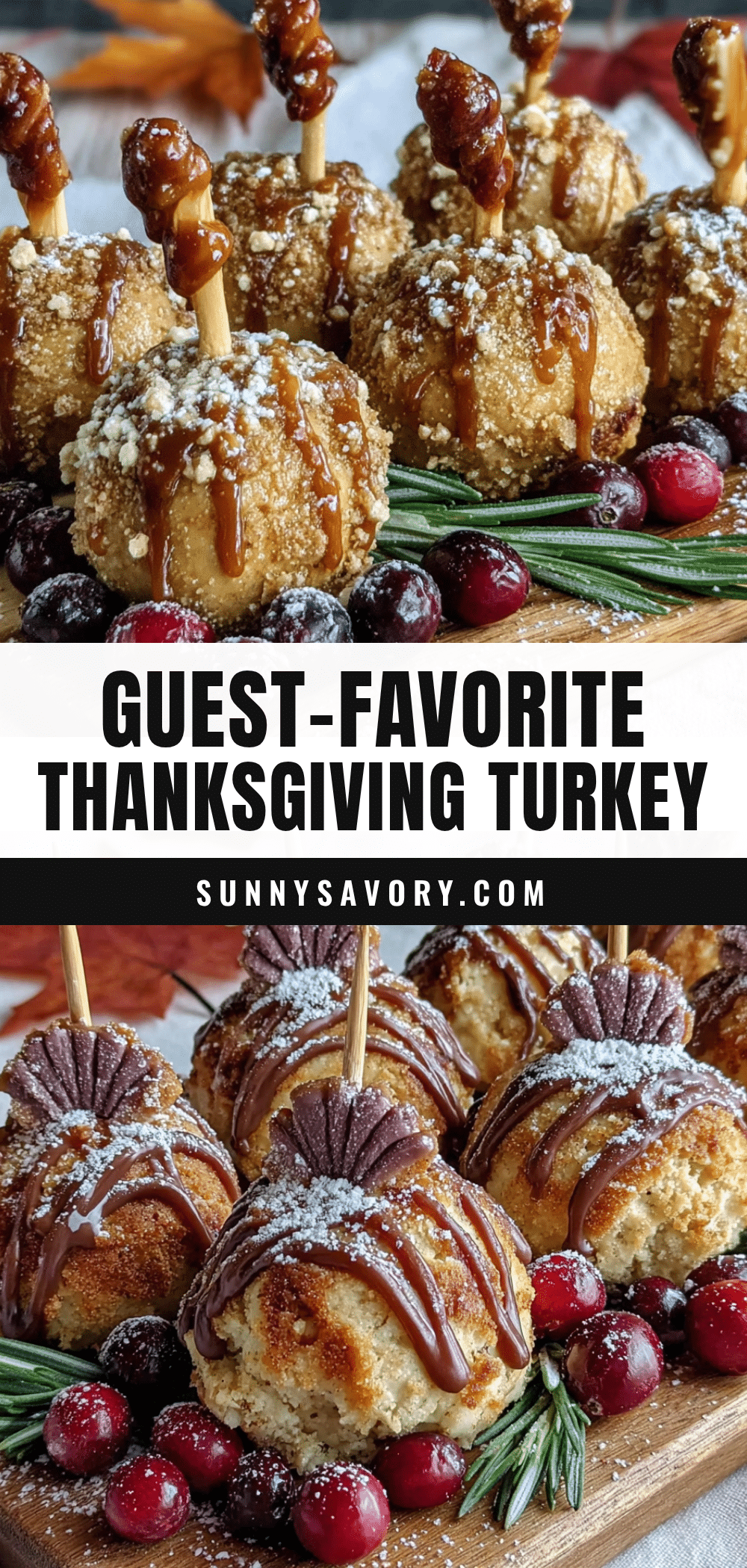 Thanksgiving turkey cake pops recipe