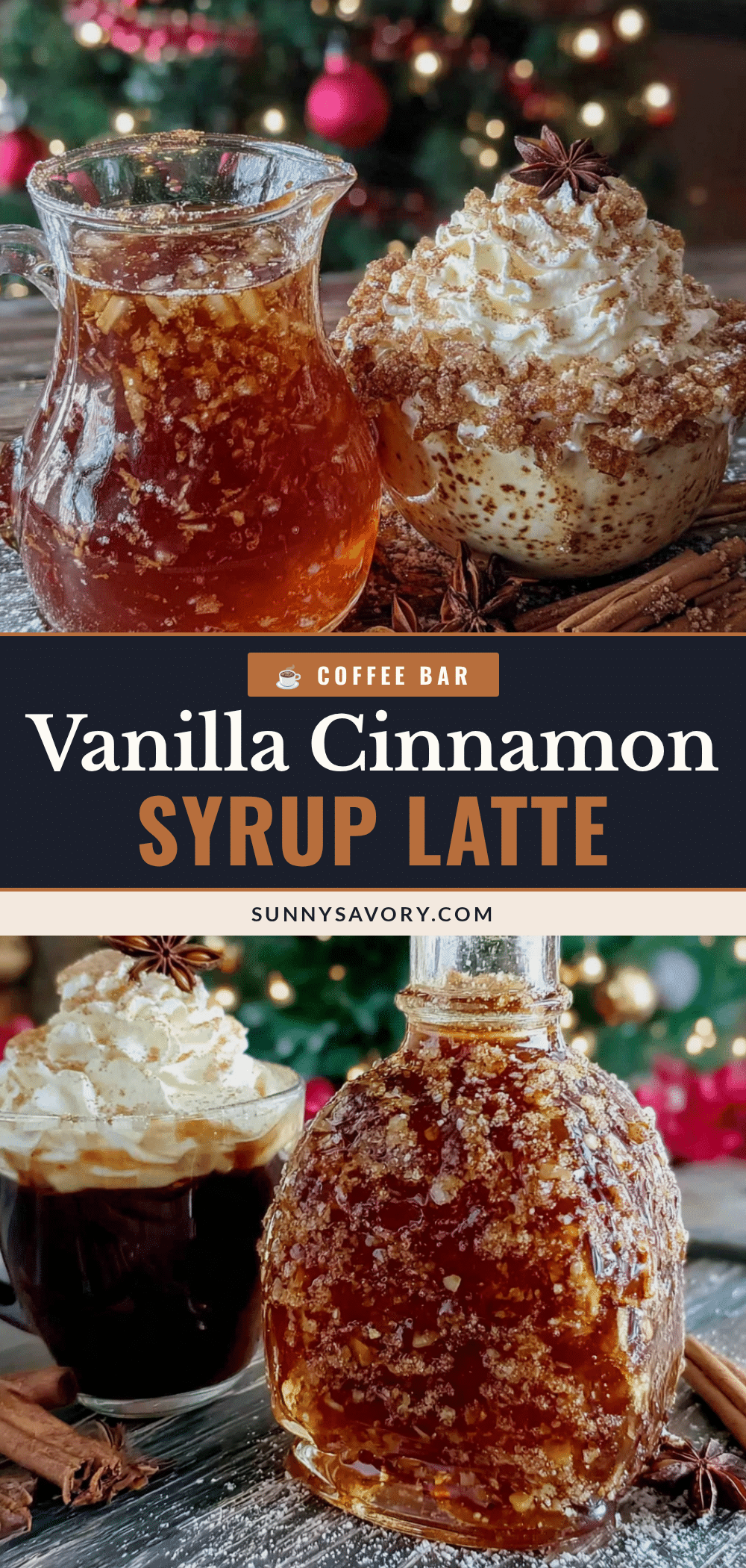 vanilla cinnamon syrup recipe