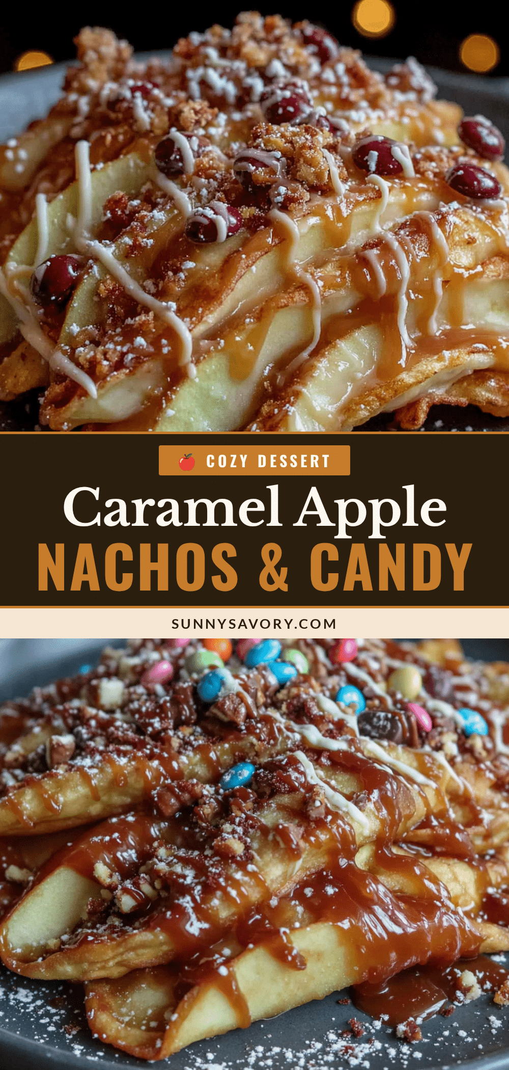 caramel apple nachos recipe