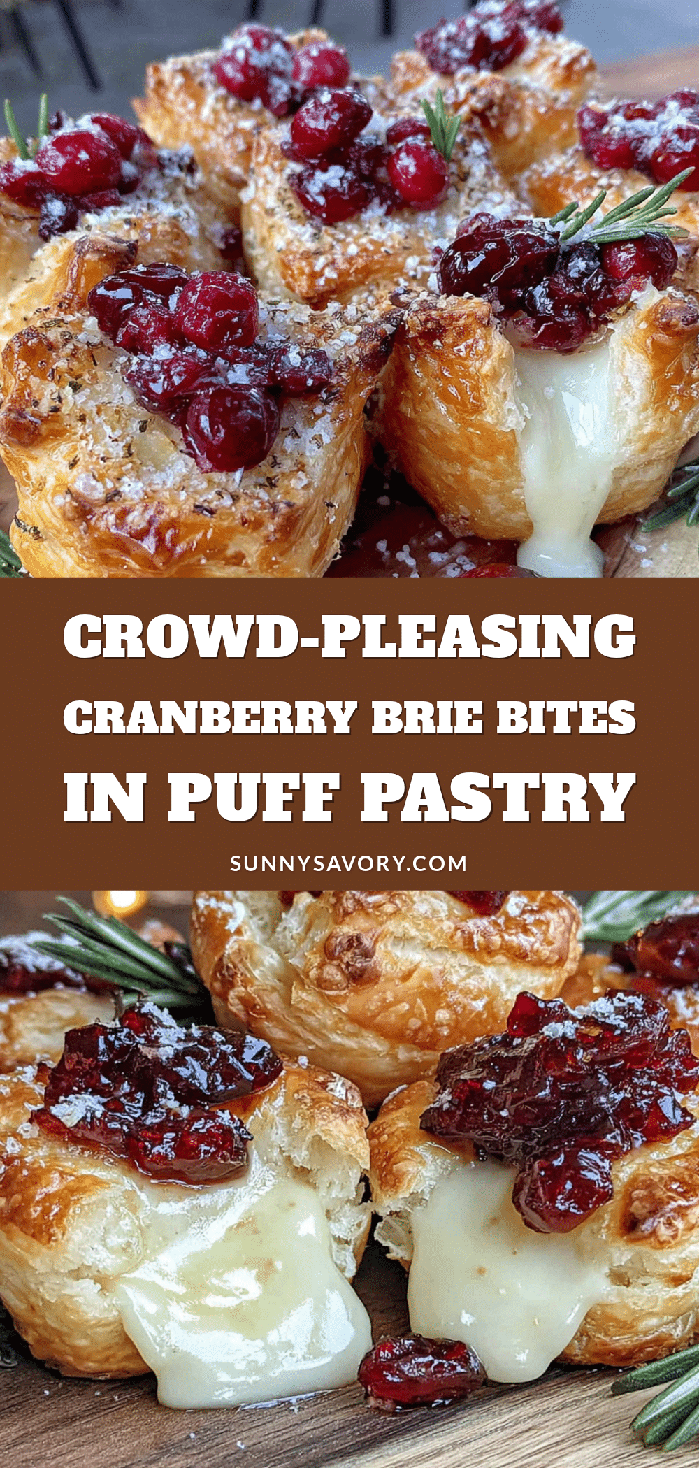 cranberry brie bites recipe