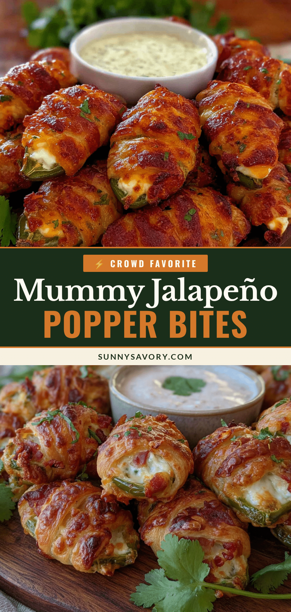 mummy jalapeño popper bites recipe